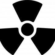 Imagen de descarga de PNG de signo nuclear