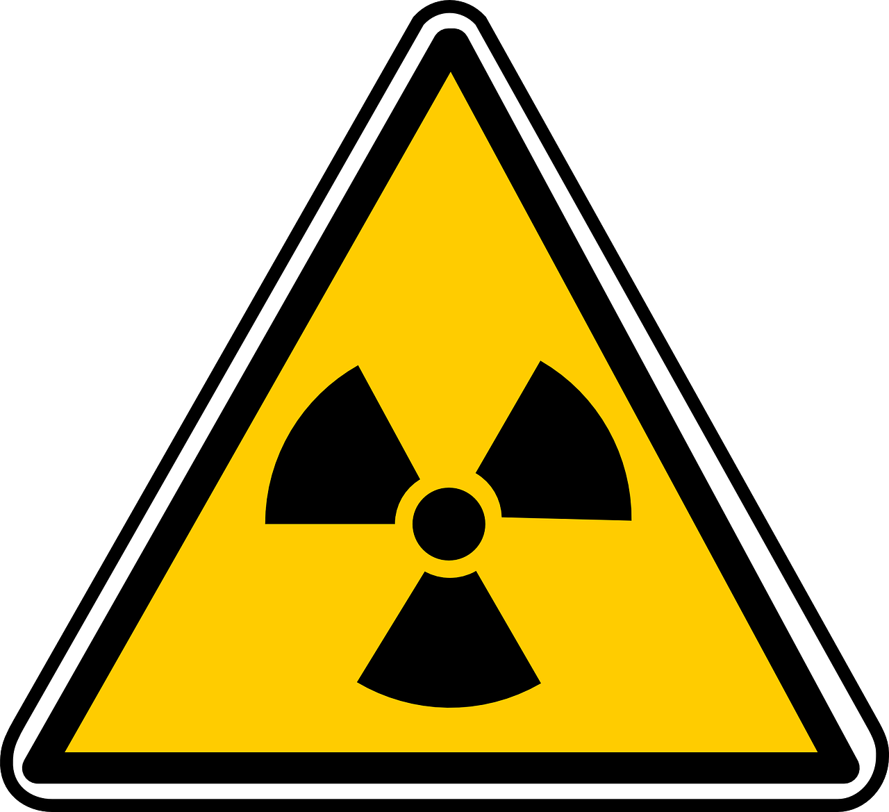 Nuclear Sign Radiation PNG File