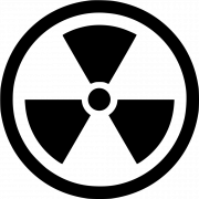 Transparent ng Nuklear sign radiation