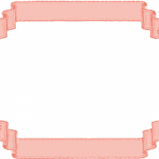 Roze frame PNG -bestand