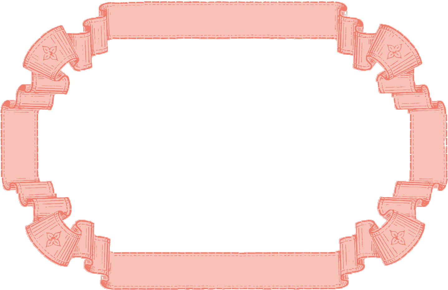 Pink Frame PNG File