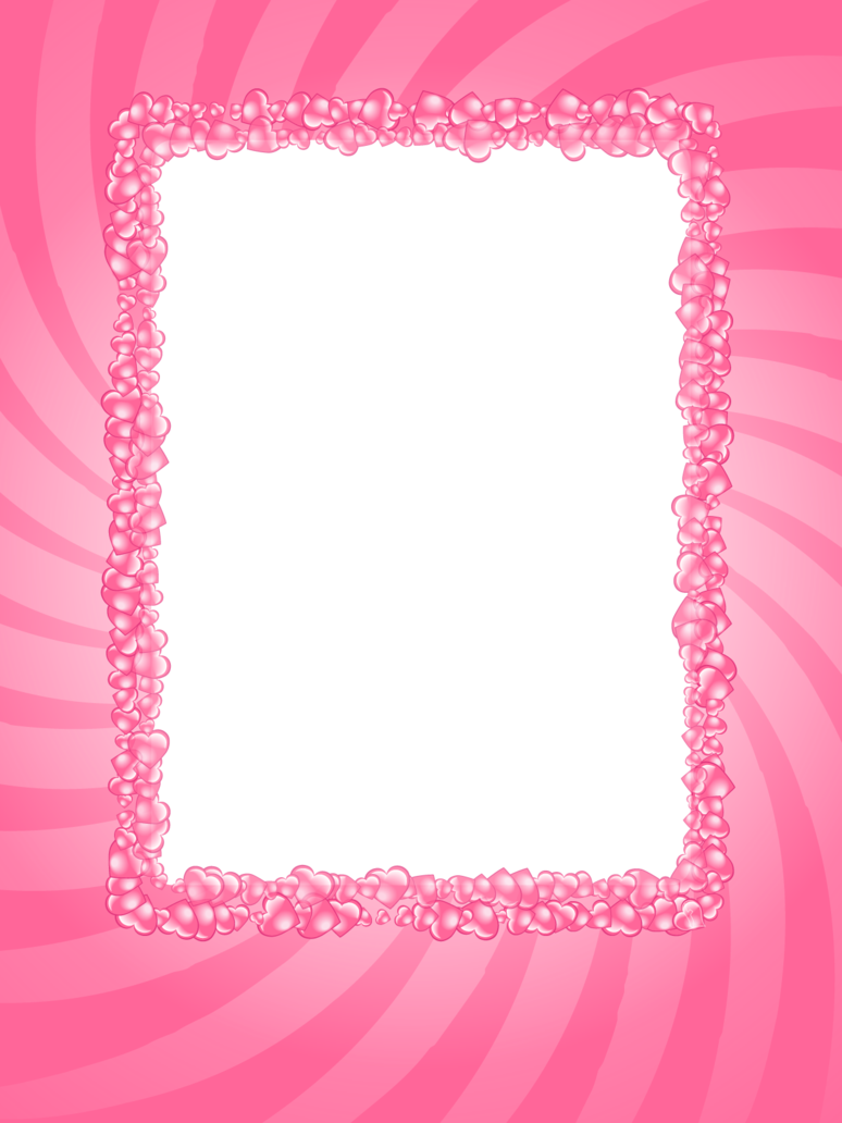 Imagen de alta calidad PNG de marco rosa