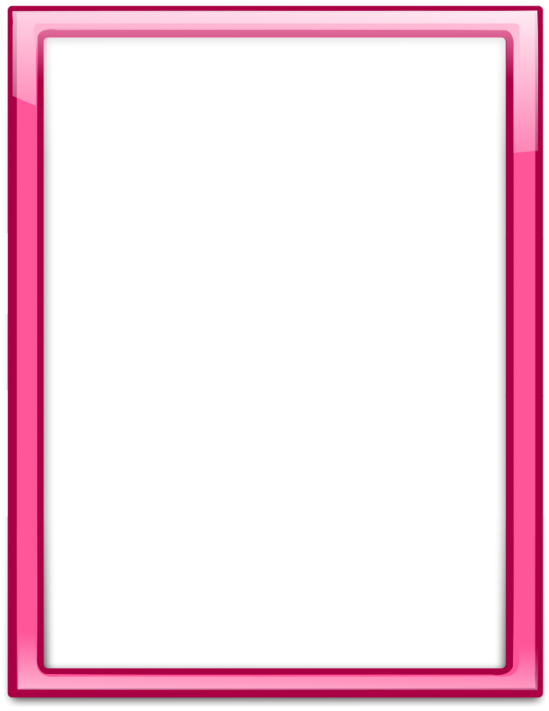 Pink Frame PNG Photo
