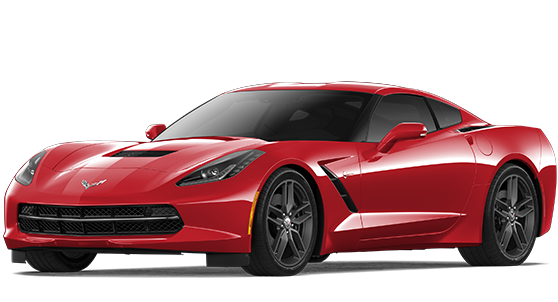 Red Corvette Car Transparent