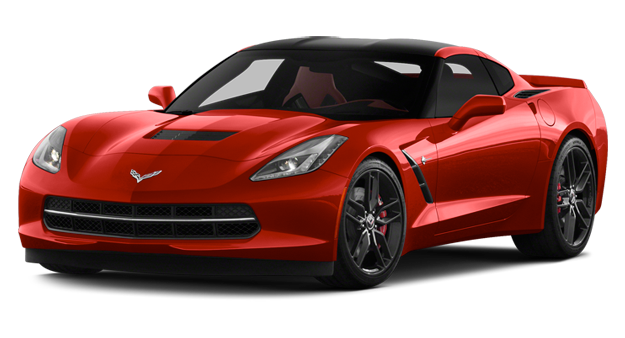 Red Corvette Car