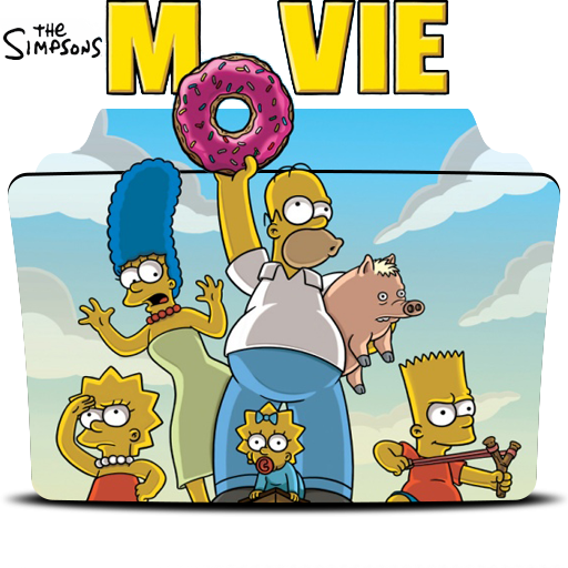 Simpsons Movie PNG HD Image
