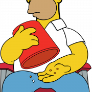 Imagen de png de película de Simpsons
