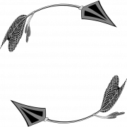 Vector Tribal Arrow PNG Picture