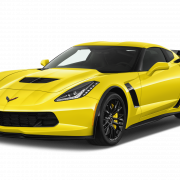 Yellow Corvette Stingray