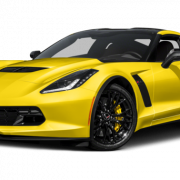 File PNG di Corvette Stingray Yellow