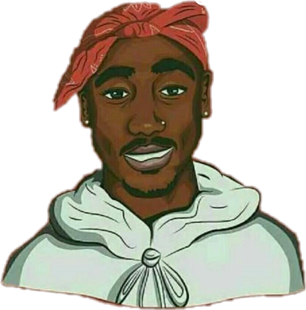 2Pac PNG HD Image