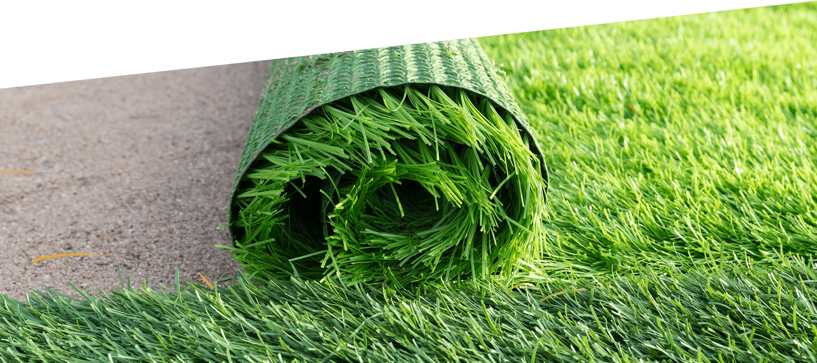 หญ้าสีเขียวปลอมเทียม PNG