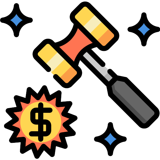 Auction Hammer PNG HD Image