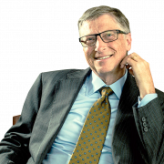 Билл Гейтс PNG скачать бесплатно