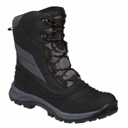 Black Winter Boot PNG Free Image
