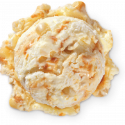Crème glacée au caramel PNG