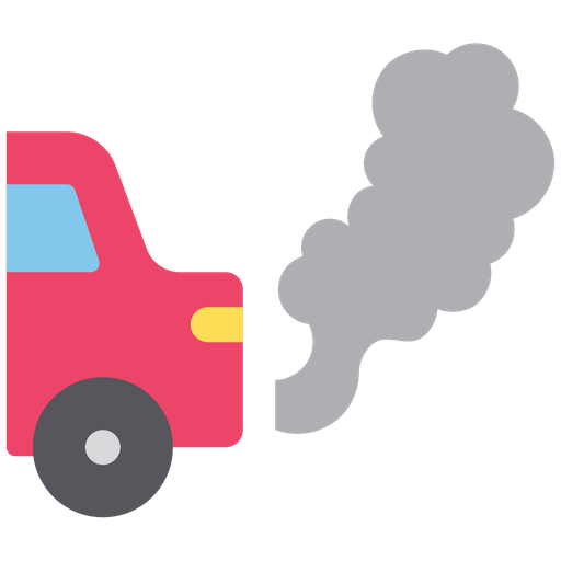 Прозрачный загрязнение воздуха автомобиля