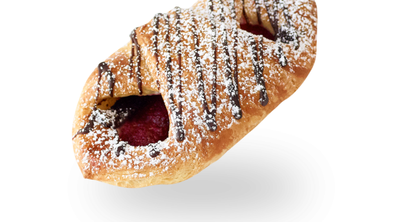 Choco Fills Croissant PNG File