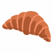 Chocolate Croissant PNG Image de téléchargement