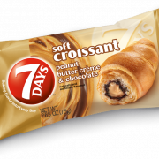 Schokoladen -Croissant -PNG -Bild