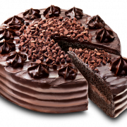 كعكة حلوى الشوكولاتة PNG قصاصات فنية