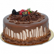 Arquivo de imagem PNG de bolo de sobremesa de chocolate