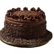 ภาพเค้กช็อคโกแลตของหวาน PNG