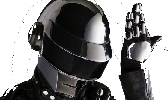 Daft Punk Electronic Duo PNG görüntüsü