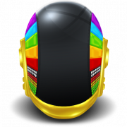Daft Punk Helmet PNG Image File