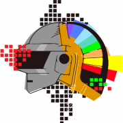Daft Punk Helm PNG Bild
