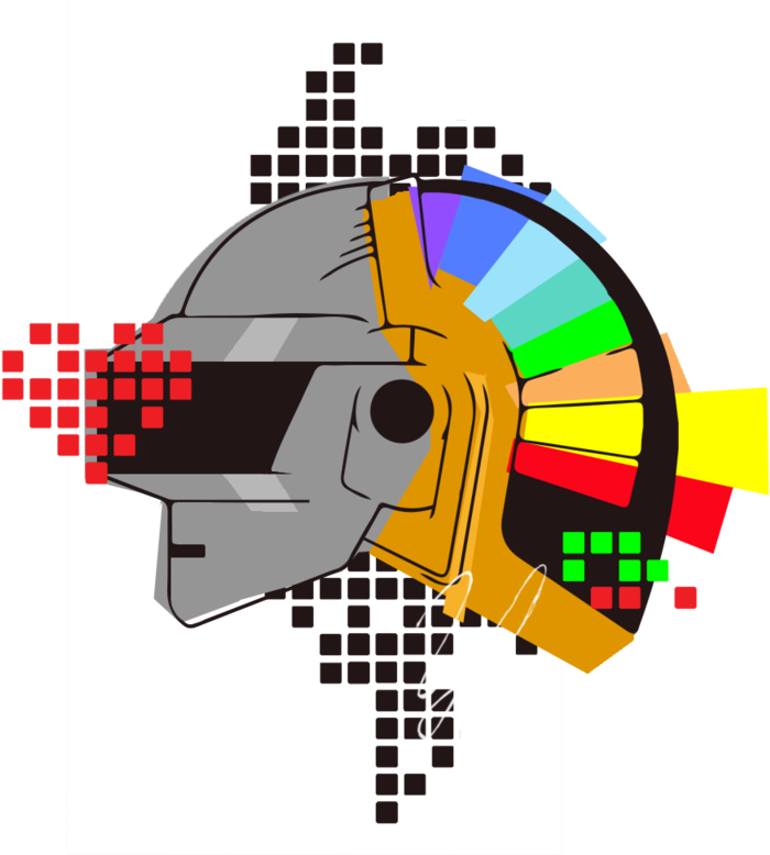 Daft Punk Helmet PNG Picture