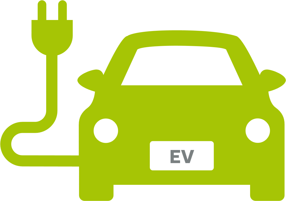 Clipart png vettoriale per auto elettriche