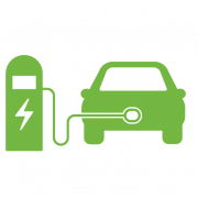 Electric Car Vector PNG High Quality Image