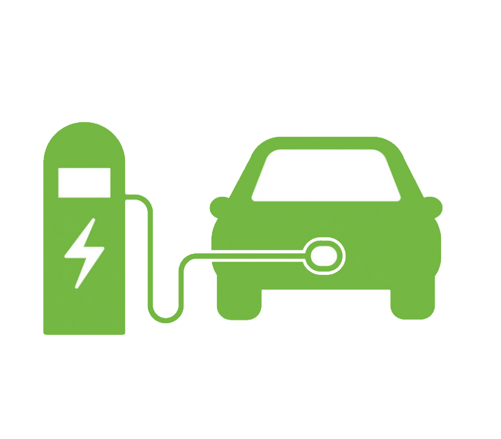 Electric Car Vector PNG High Quality Image