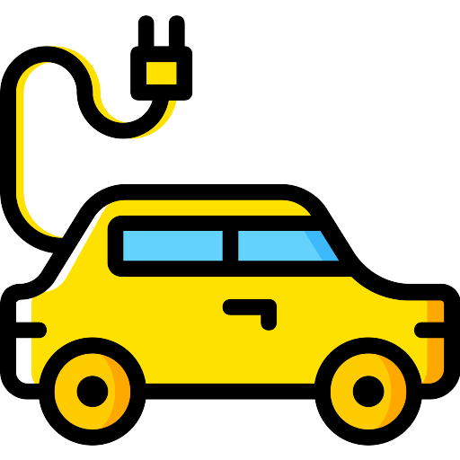 Electric Car Vector PNG Images