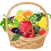 Fruit Basket Transparent