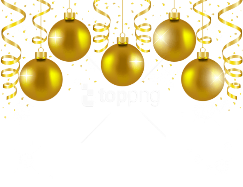 Gold Decoration PNG File Download Free