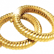 Gouden armband png clipart