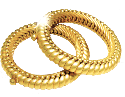 Golden Bracelet PNG Clipart