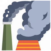 Industrial Factory Air Pollution PNG Clipart