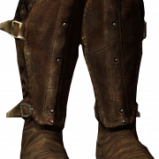 Leather Boot PNG Image File