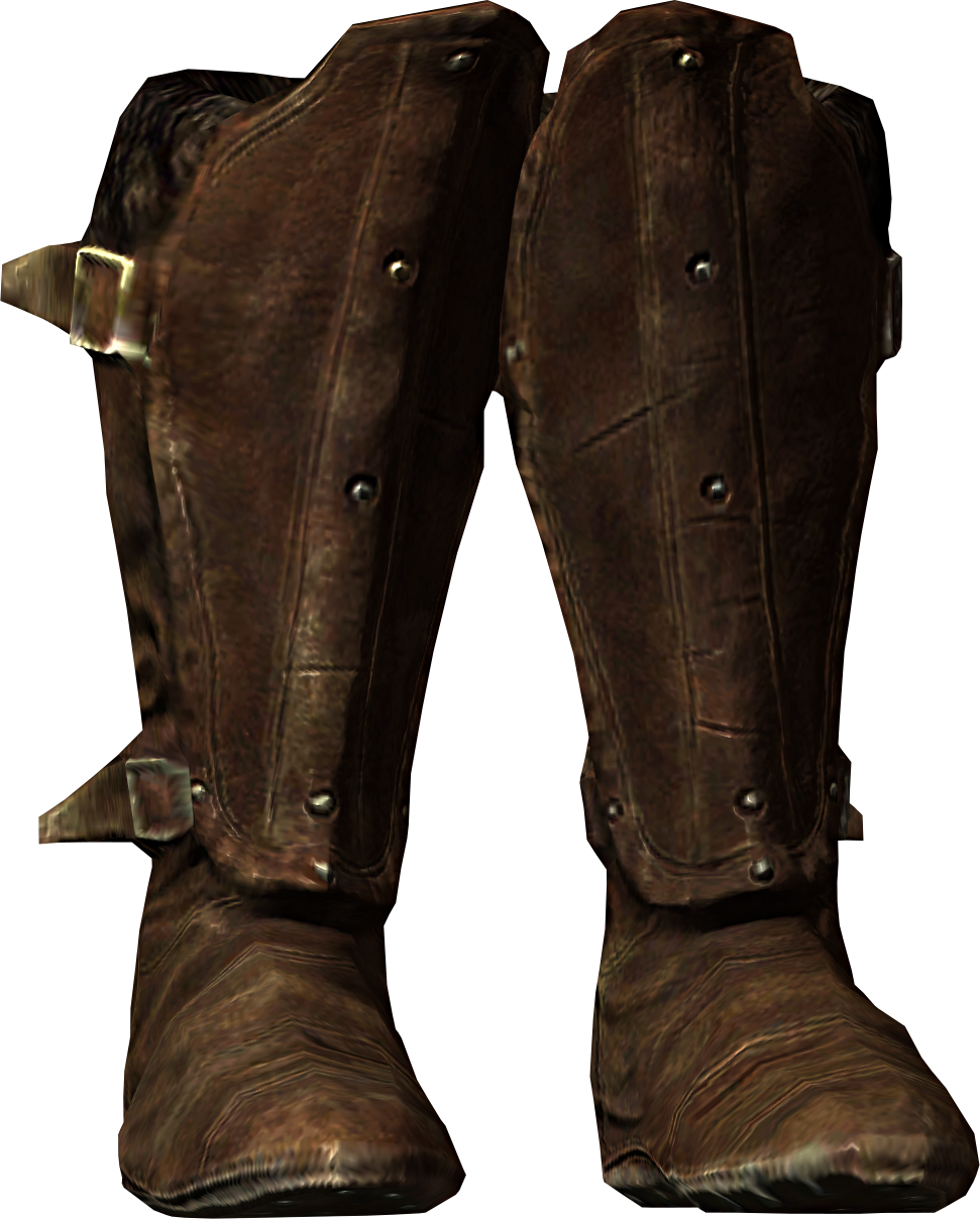 Leather Boot PNG Image File