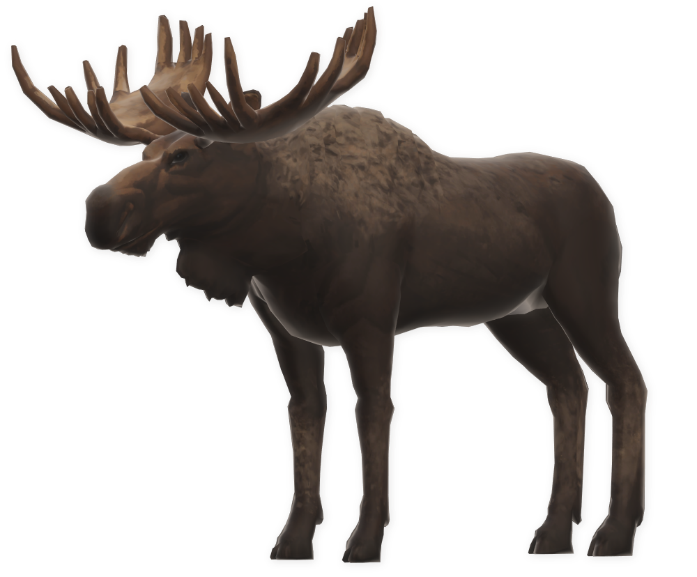 Moose PNG Image File