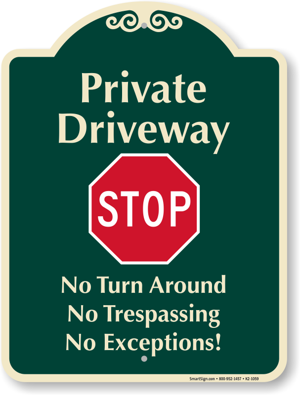 No Trespassing Sign PNG Download Image