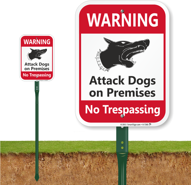 No Trespassing Sign PNG