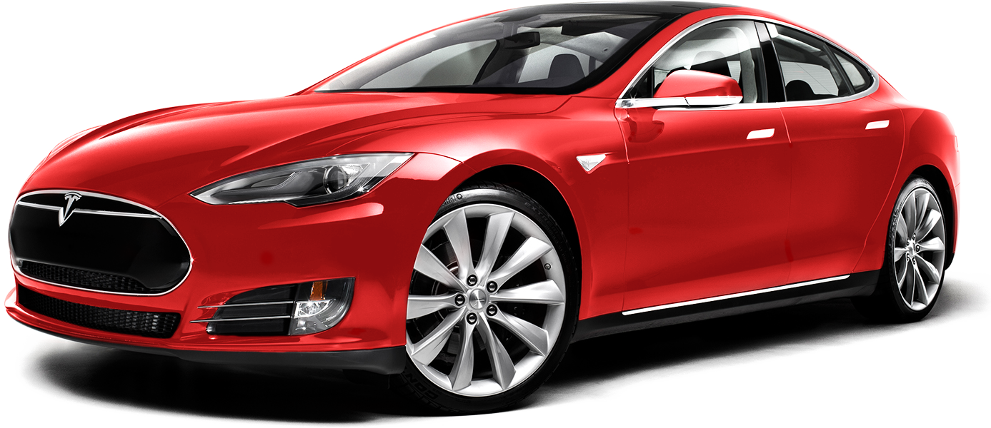 Tesla Electric Car PNG Image File