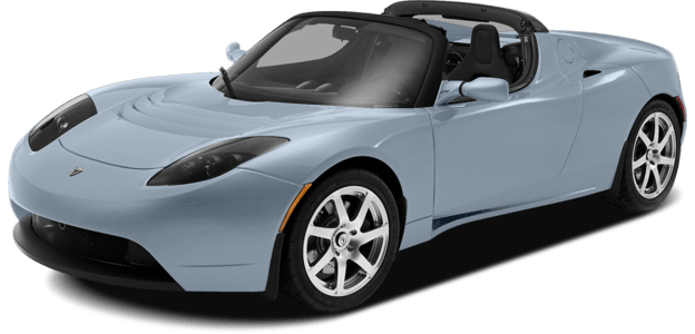 Tesla Electric Car PNG Image