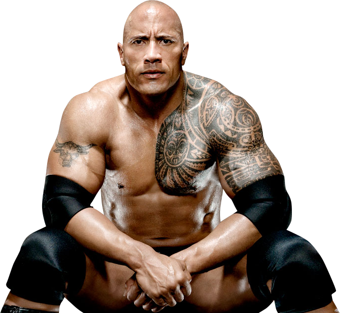 The Rock PNG Pic