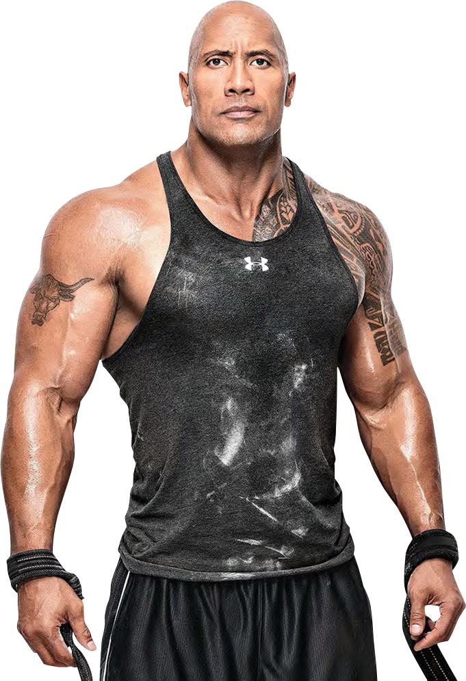 The Rock Wrestler PNG Clipart