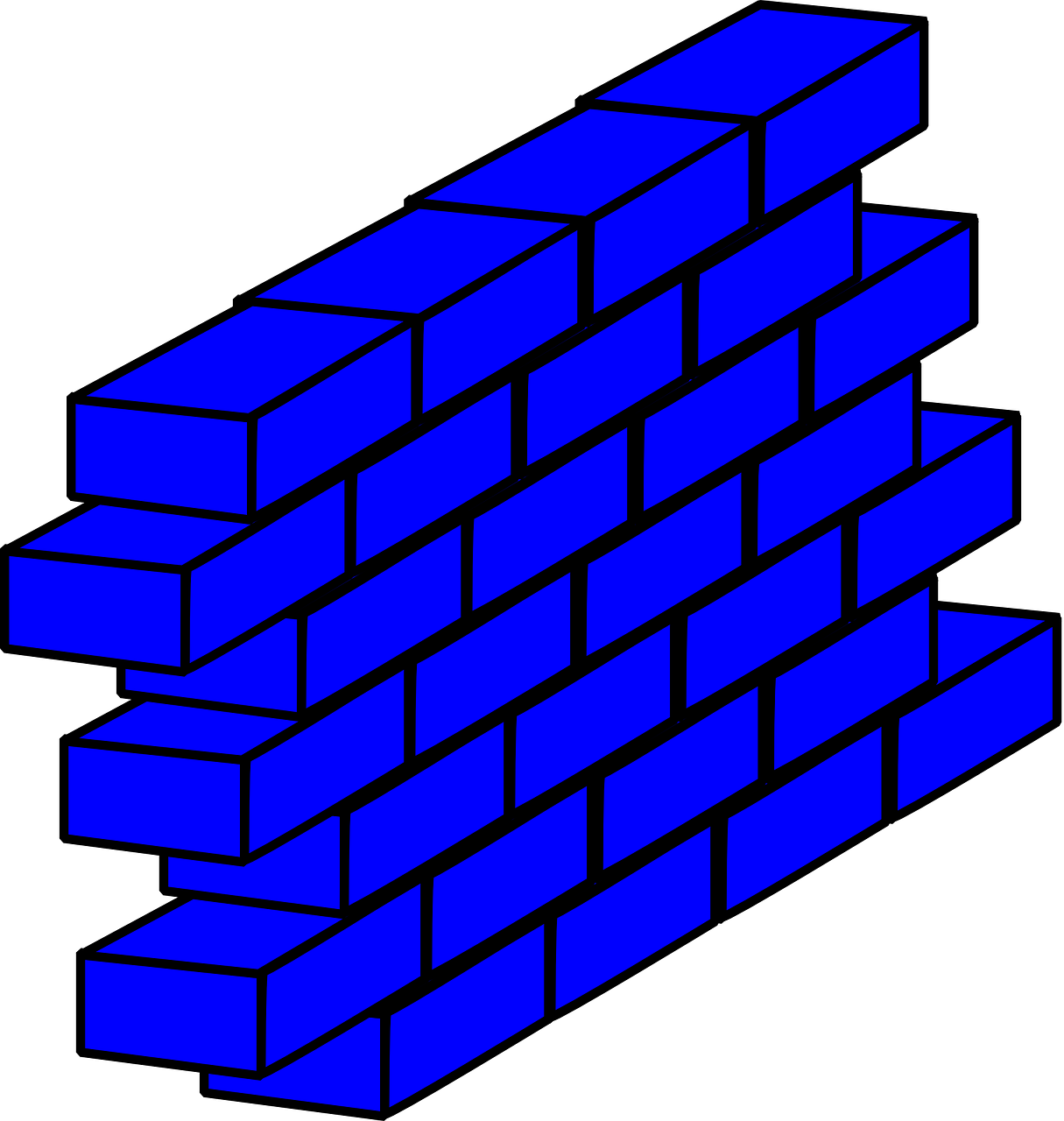 Vector Brickwall Transparent